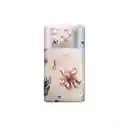 Funda Plumón Reversible Océano 1.5 Plazas Rosen