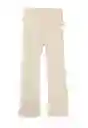 Leggins Junior Flare Arctic 382 Niña Beige Talla 10 Años Ficcus