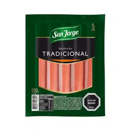 San Jorge Salchicha Tradicional Pack 5 und