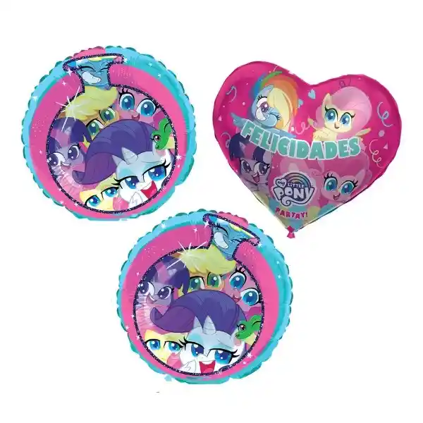 Set Globo my Little Pony