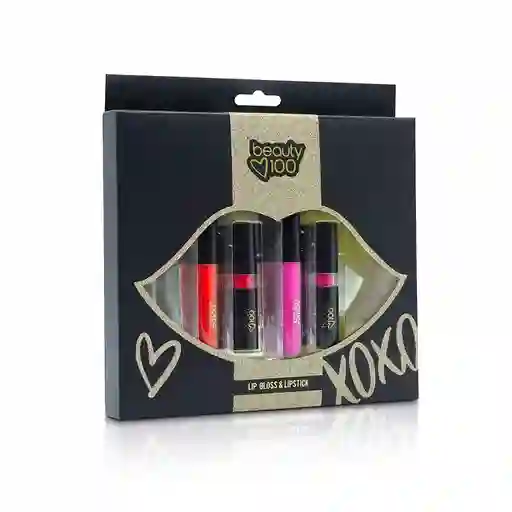 Set Labiales Gloss Matte X4