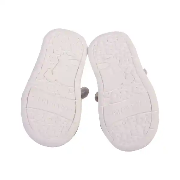 Zapato Clasico Bebe Niña Blanco Pillin 21