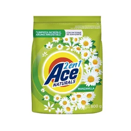 Ace Detergente Polvo Naturals Manzanilla
