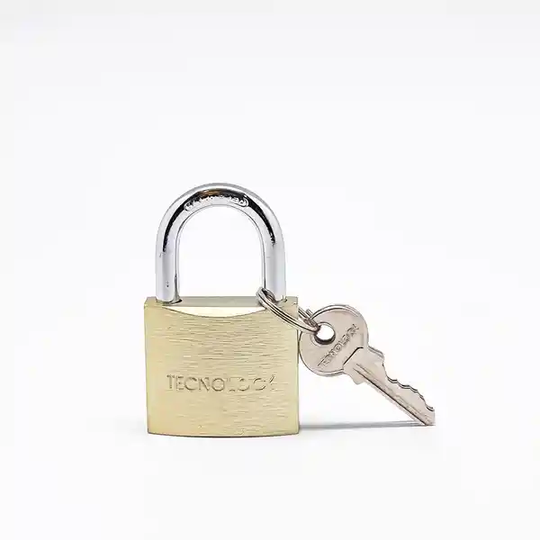 Tecnolock Candado Con Llave 38 mm de Hierro 35003