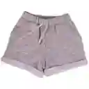 Short Franela Niña Gris Pillín Talla 3 A