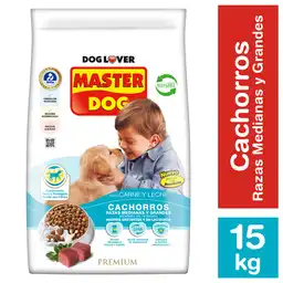 Master Dog Alimento Perro Cachorro Carne y Leche