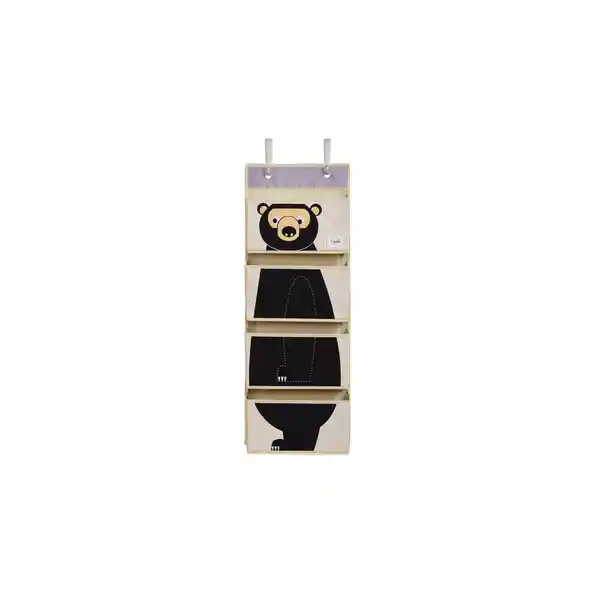 3 Sprouts Organizador de Pared Oso