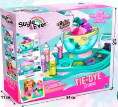 Súper 4 Ever Juego Manualidades Tie Dye Workstation - OFG 227