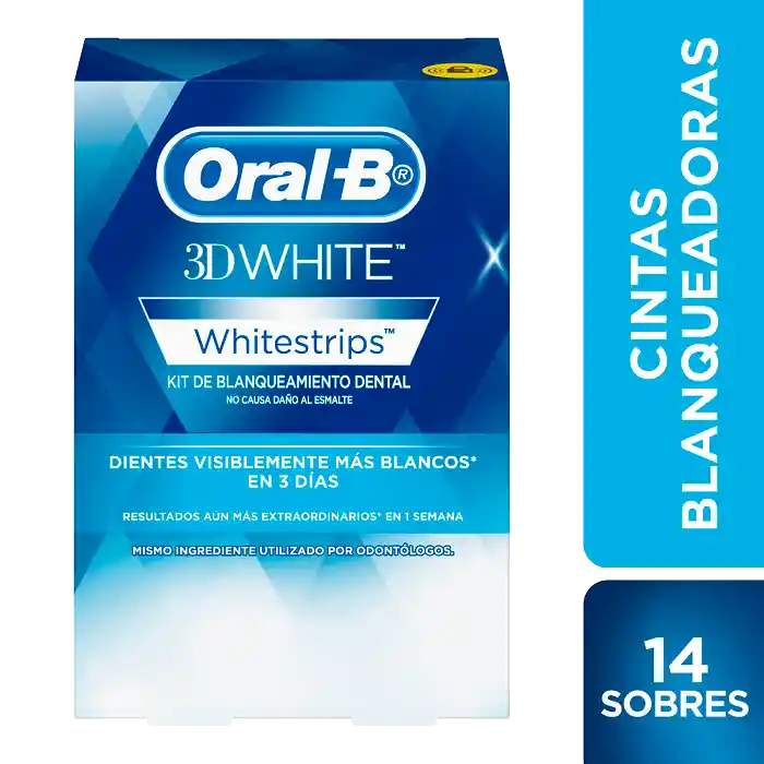 Oral-B Cinta Lanqueadora 3D Whitestrips