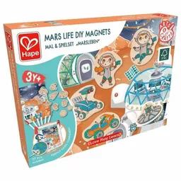 Hape Juguete Mars Life Diy Magnets - E1078
