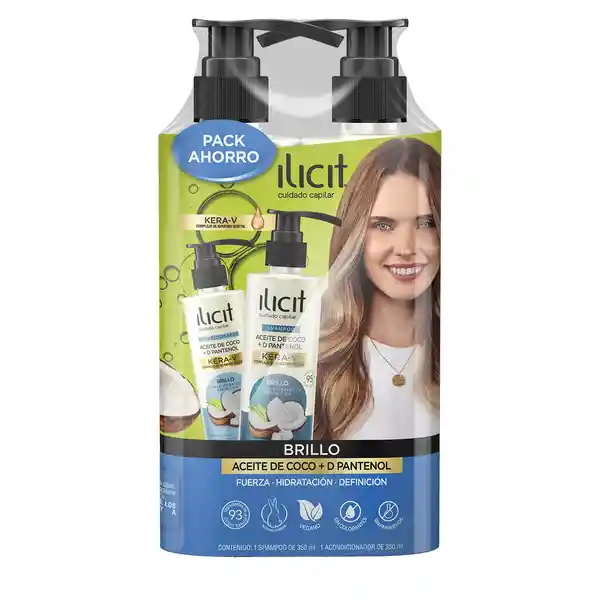 Ilicit Pack Shampoo + Acondicionador Coco
