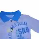 Polera Bebe Niño Gris claro Pillin 3 M