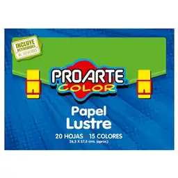 Proarte Block de Papel Lustre 26.6 x 37.5 cm