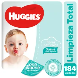 Huggies Toallitas One & Done Refreshin Paq X 184