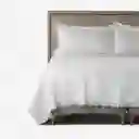 Cubrecama Stone 2 Plazas Blanco Rosen