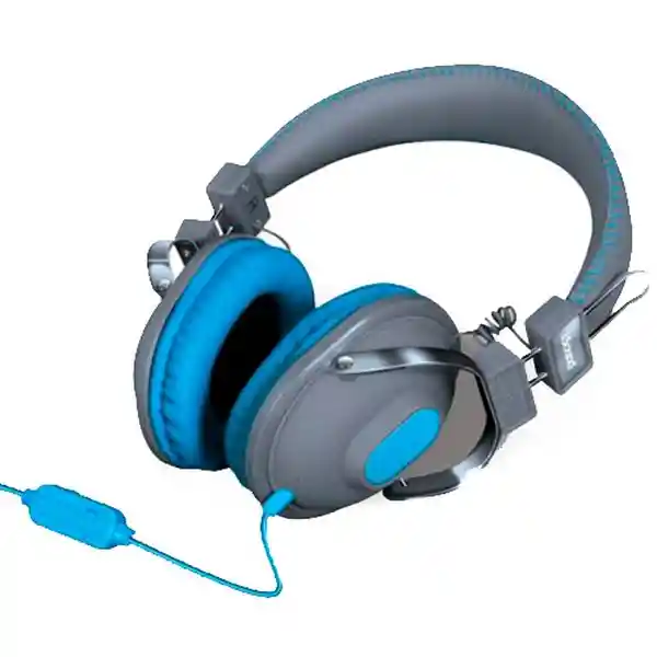 Isound Audífonos Over Ear Con Micrófono HM-260 Blue DGHM-5519