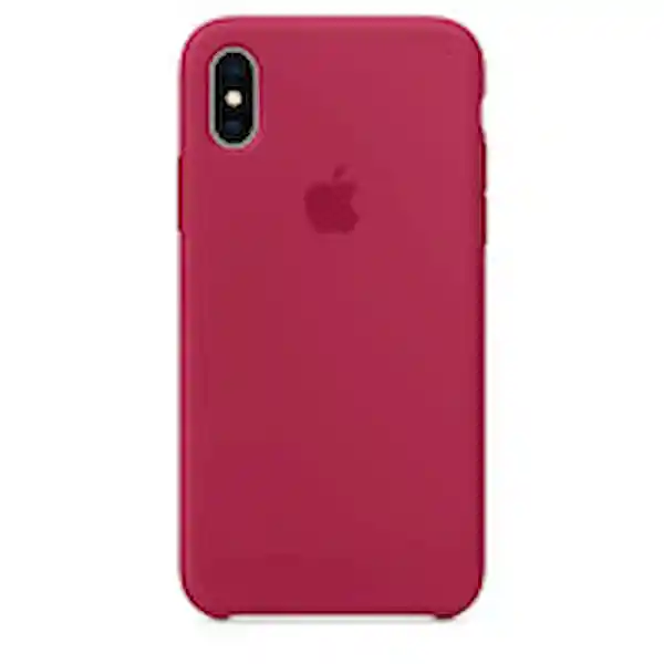 Apple Carcasa Silicona Para Iphone X/xs Rosado Oscuro Alt