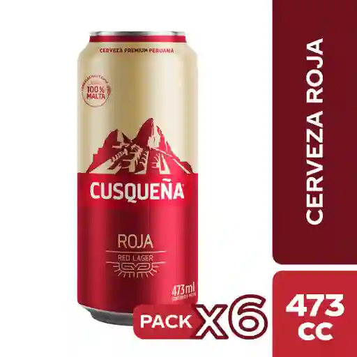 Cusqueña Pack Ceveza Roja