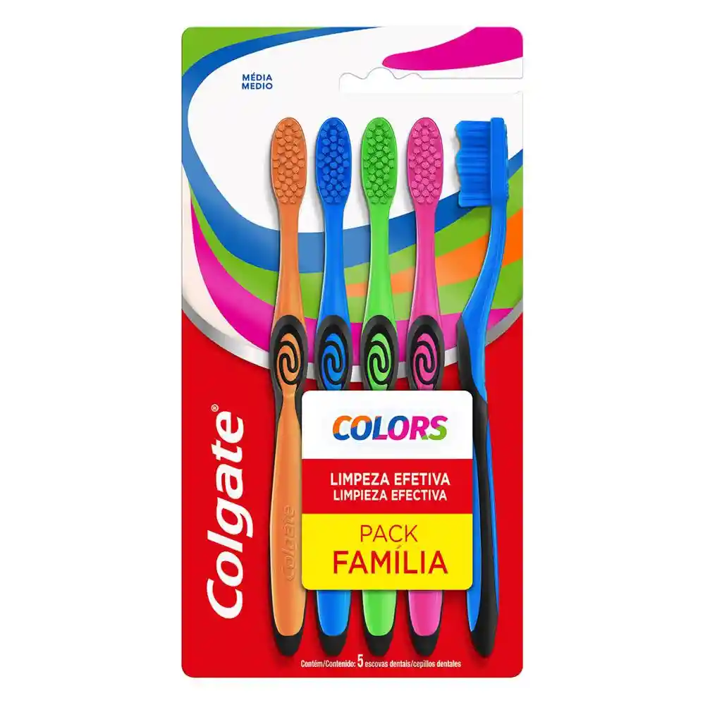 Colgate Cepillo Dental Colores Familiar