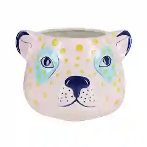 Maceta Cabeza Animal 20 x 16 x 14 cm