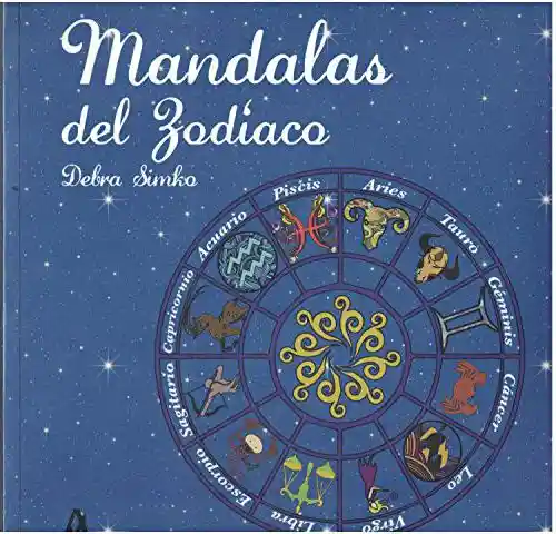 Libro Para Pintar Mandalas Del Zodiaco