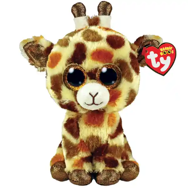Ty Beanie Boos Peluche Stilts Jirafa Manchas Regular - 36394