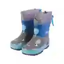 Botas de Agua Bebé Niño Azul Talla 22 Pillin