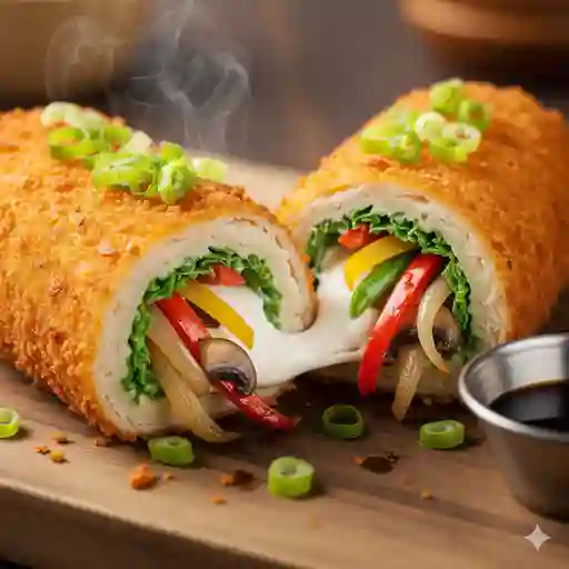 24 - Hot Roll de Verduras Salteadas