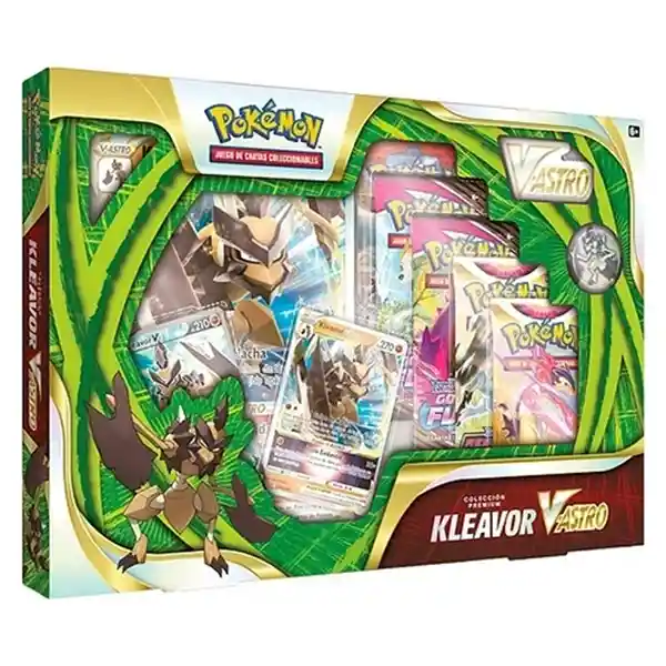 Pokemon Cartas Kleavor Vstar Coleccion Premium Español