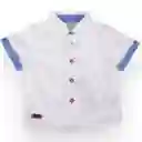 Camisa Bebé Niño Blanco Pillín Talla 6 M