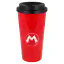 Vaso Café Doble Pared Grande Mario Bros