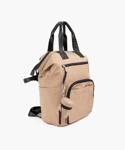 Lounge Mochila Maternal Nylon Beige