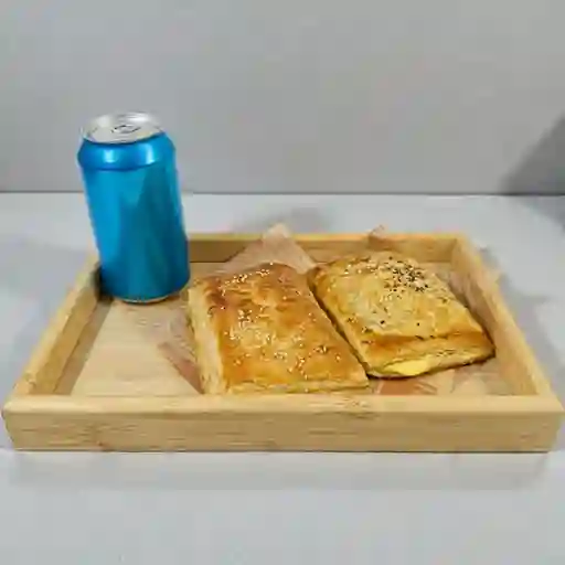 Combo individual queso-camarón