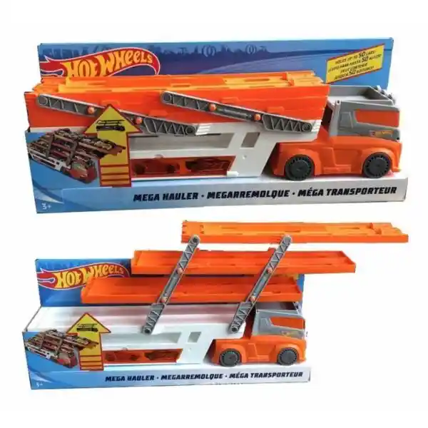 Hot Wheels Pista City de Mega Remolque - GHR48