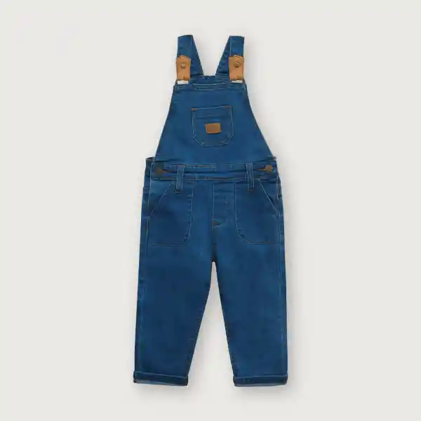 Jardinera Azul de Niño Talla 4A Opaline