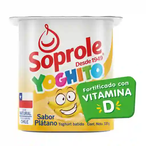 Soprole Yoghito Yogurt Batido Sabor a Plátano