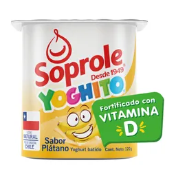 Yoghito Yogurt Batido Sabor a Plátano