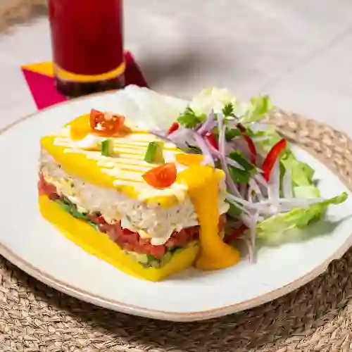 Causa Limeña de Pollo