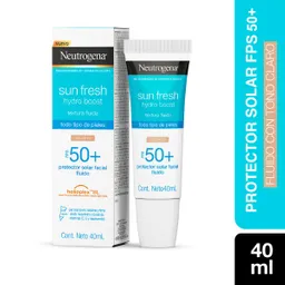 Neutrogena Protector Solar Sun Fresh Fps 50 Tono Claro