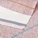 Individual de Algodón Con Línea de Colores 45 x 33 cm