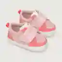 Zapatillas Urbana Velcro Print de Niña Bebé Rosado T.18 Opaline