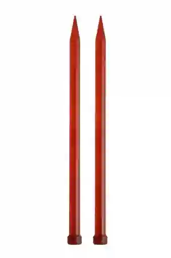 Palillo Recto 35 Cm 12 Mm Trenz Knit Pro Paquete Con 2 Palillos