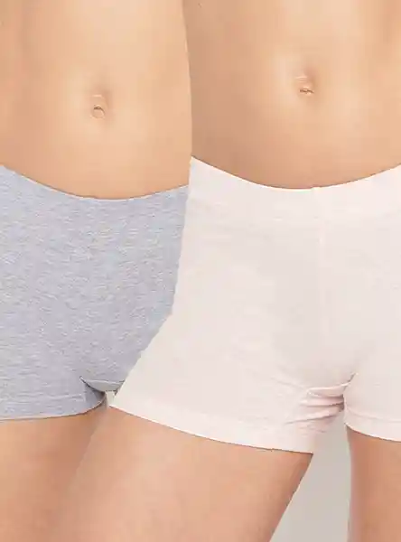 Intime Pack de Pantaletas Rosa S