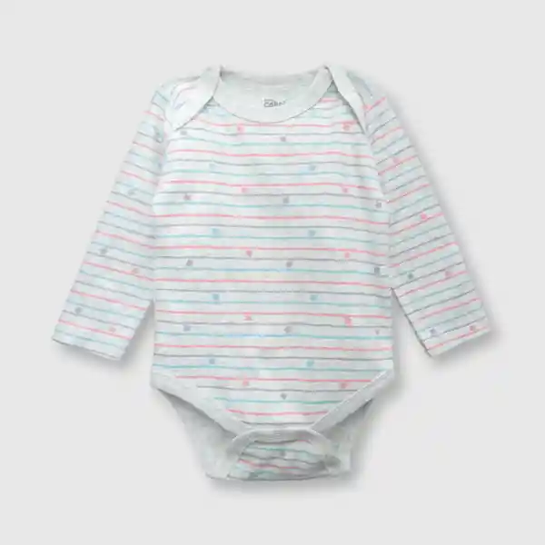 Pack Bodies de Bebé Niña Gris Melange Talla 9/12M Colloky