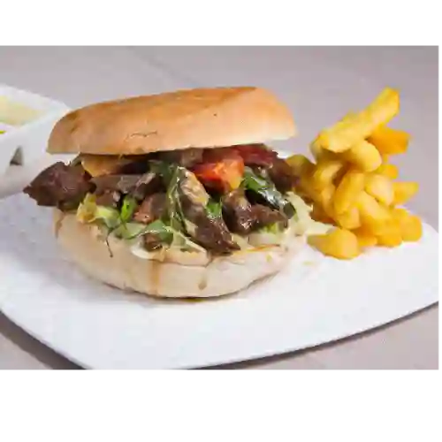 Sándwich Lomo Saltado