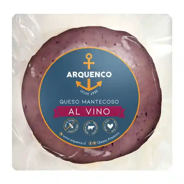 Arquenco Queso Mantecoso Vino Minipieza