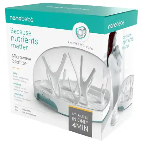Nanobebe Esterilizador de Vapor Para Microondas FUS2510112