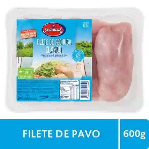 Sopraval Filete de Pechuga de Pavo Clásico