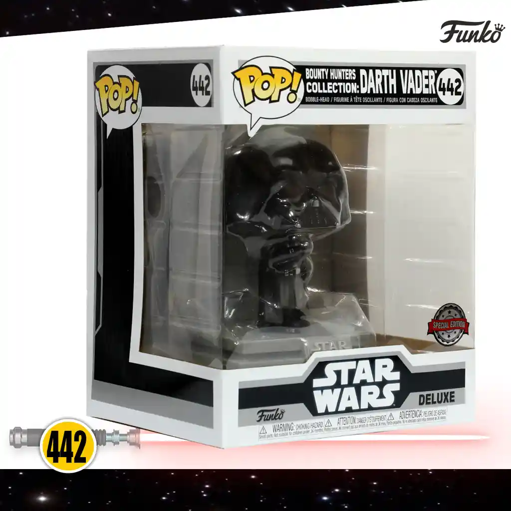 Funko Pop Figura de Colección Deluxe Star Wars Bounty 442