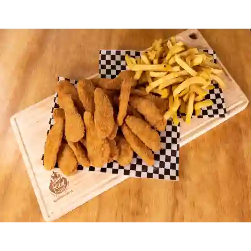 24 Chicken Tenders con Papas